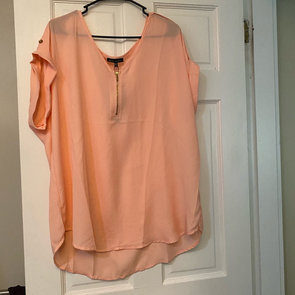 Baby pink blouse